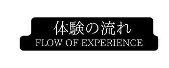 体験の流れ Flow of Experience